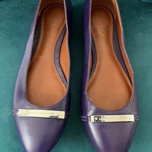 Lauren Ralph Lauren Women's Purple Flats